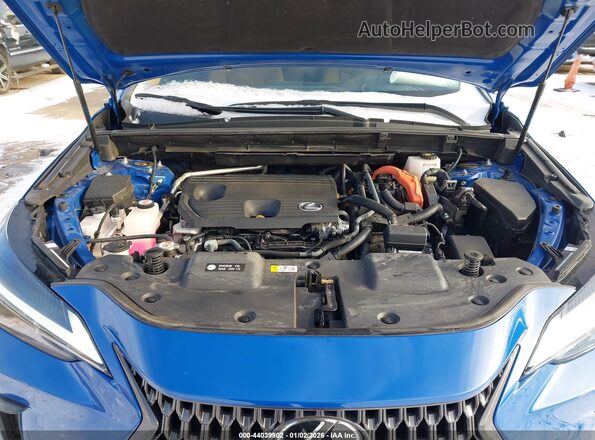 2T2AKCEZ7PC013590 2023 LEXUS NX 350H Blue Вид ззаду