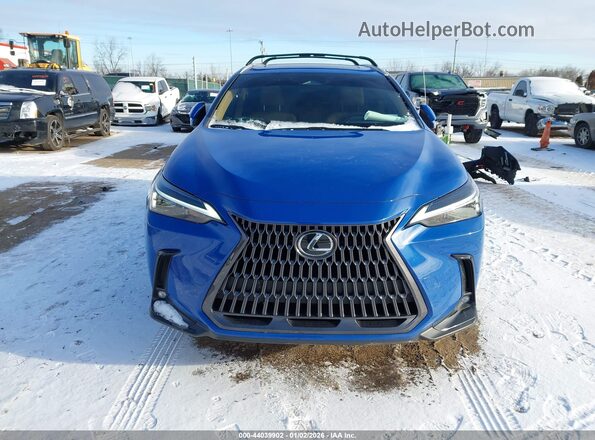2T2AKCEZ7PC013590 2023 LEXUS NX 350H Blue Вид задньої частини салону