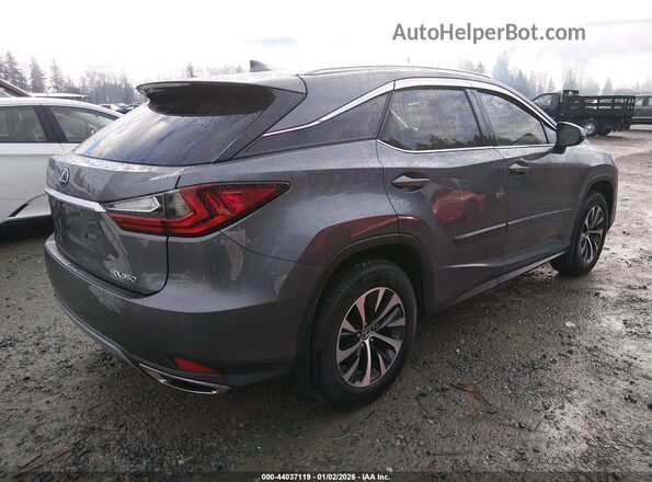 2T2AZMDA5LC249419 2020 LEXUS RX 350 Серый Задняя правая четверть