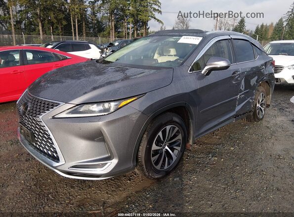 2T2AZMDA5LC249419 2020 LEXUS RX 350 Серый Передняя левая четверть