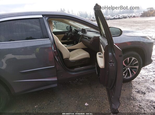 2T2AZMDA5LC249419 2020 LEXUS RX 350 Серый Вид салона спереди