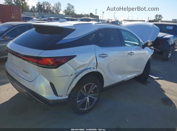 2T2BAMBA0RC045022 2024 LEXUS RX 350 White Rear right