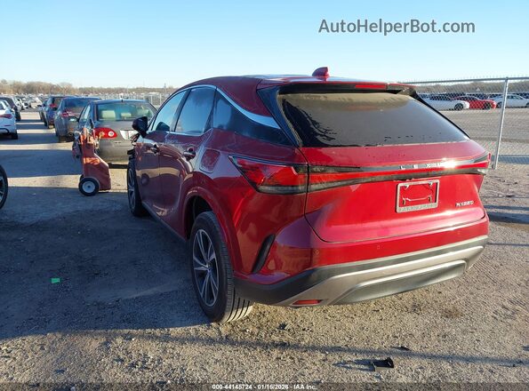 2T2BAMBA2SC055931 2025 LEXUS RX 350 Red უკანა მარცხენა
