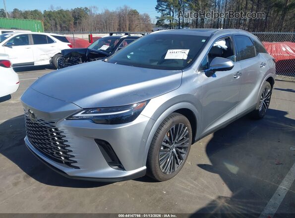 2T2BAMBA3SC058482 2025 LEXUS RX 350 Silver Առջևի ձախ երեք քառորդ տեսարան
