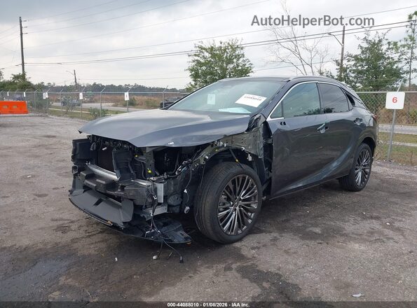 2T2BAMBA8RC042806 2024 LEXUS RX 350 Gray Առջևի ձախ երեք քառորդ տեսարան