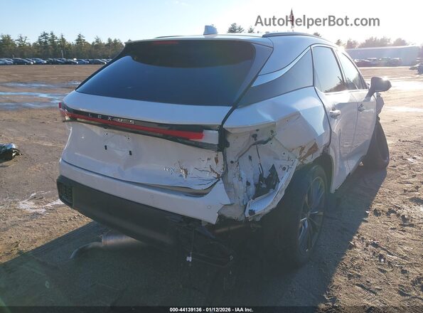 2T2BAMCA1RC058828 2024 LEXUS RX 350 White უკანა მარჯვენა