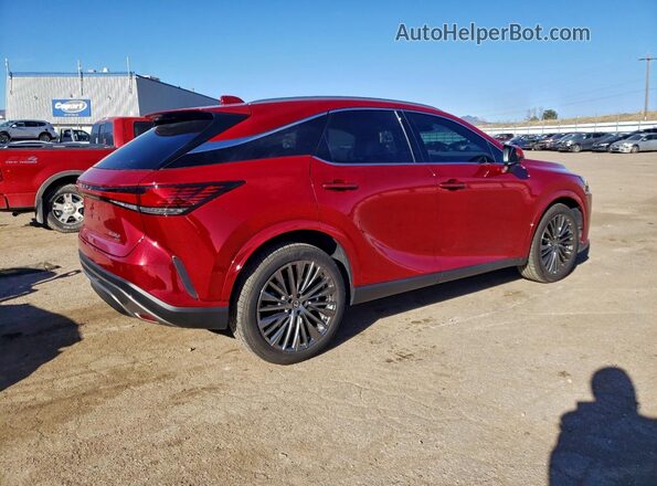 2T2BAMCA2SC104690 2025 LEXUS RX Red 