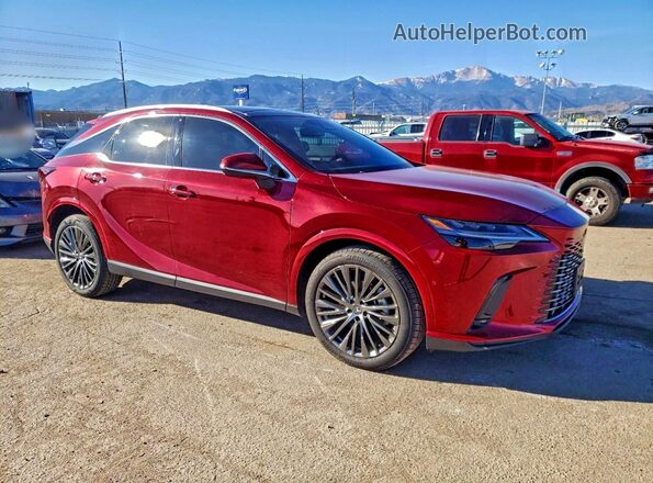 2T2BAMCA2SC104690 2025 LEXUS RX Red 