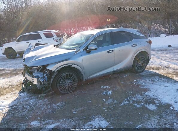 2T2BAMCA3RC078689 2024 LEXUS RX 350 Silver წინა მარცხენა ხედი სამი მეოთხედიდან