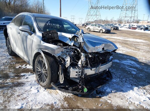 2T2BAMCA3RC078689 2024 LEXUS RX 350 Silver წინა ხედი
