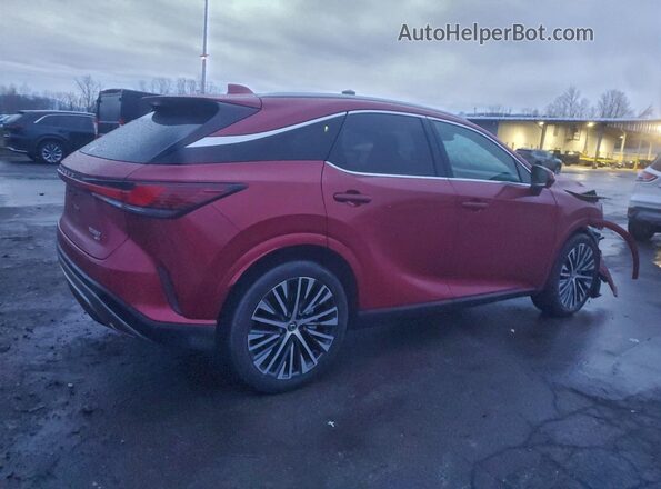2T2BAMCA9RC051741 2024 LEXUS RX Red Задня права чверть