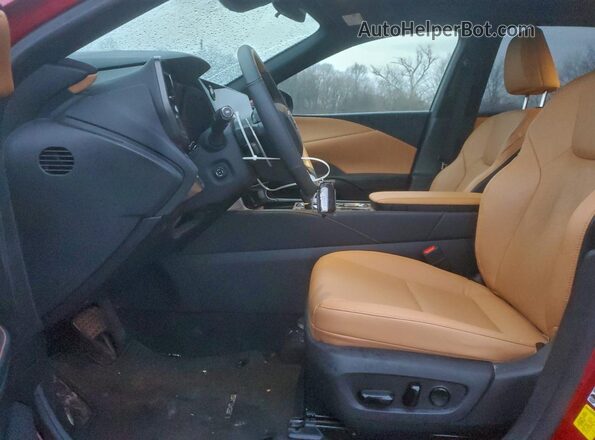 2T2BAMCA9RC051741 2024 LEXUS RX Red Вид салону спереду