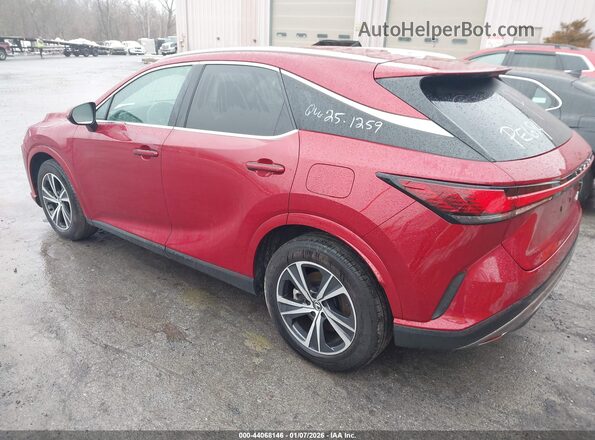 2T2BAMCA9RC086859 2024 LEXUS RX 350 Red Rear left