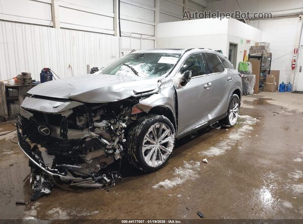 2T2BAMCAXRC048069 2024 LEXUS RX 350 Silver წინა მარცხენა ხედი სამი მეოთხედიდან