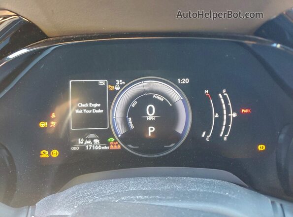 2T2BBMCA0RC062432 2024 LEXUS RX Белый Вид щитка приборов