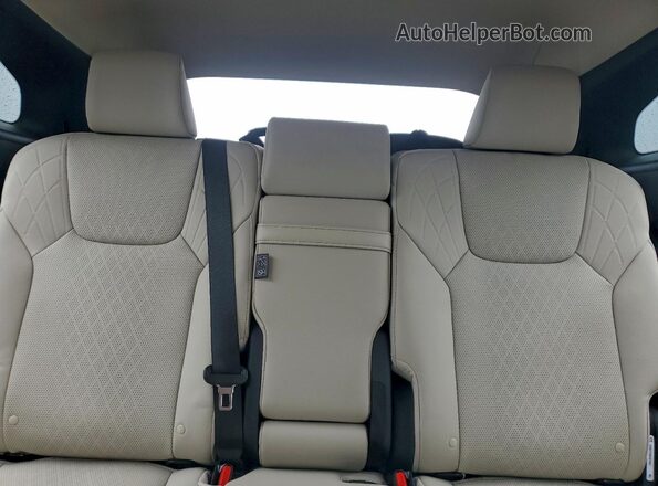 2T2BBMCA0SC102286 2025 LEXUS RX Gray Widok tylnych siedzeń
