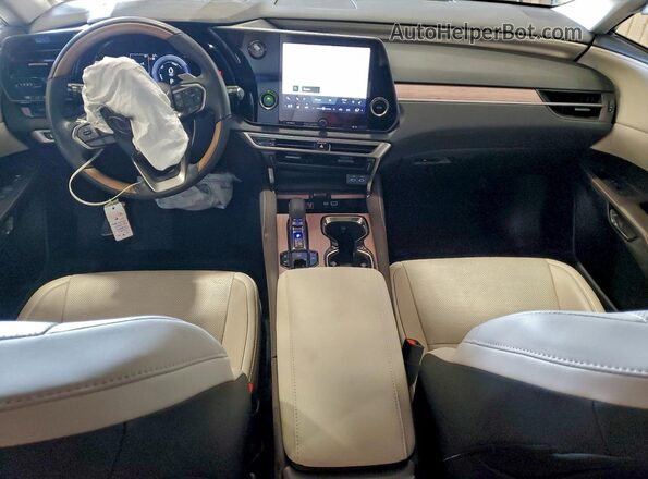 2T2BBMCA2RC031456 2024 LEXUS RX Blue Dashboard view