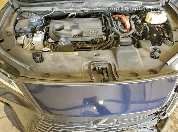 2T2BBMCA2RC031456 2024 LEXUS RX Blue Engine compartment view