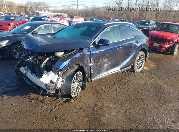 2T2BBMCA2TC110567 2026 LEXUS RX 350H Синий Передняя левая четверть