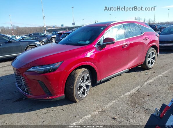 2T2BBMCA4PC015126 2023 LEXUS RX 350H Red Vista tres cuartos delantera izquierda