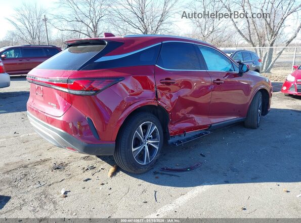 2T2BBMCA4PC015126 2023 LEXUS RX 350H Red Trasero derecho