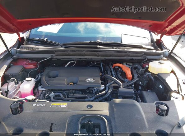 2T2BBMCA4PC015126 2023 LEXUS RX 350H Red Vista trasera