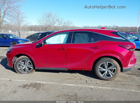 2T2BBMCA4PC015126 2023 LEXUS RX 350H Red Vista interior trasera