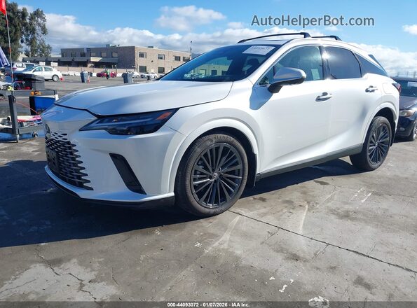 2T2BBMCA4SC097383 2025 LEXUS RX 350H White Przód lewy