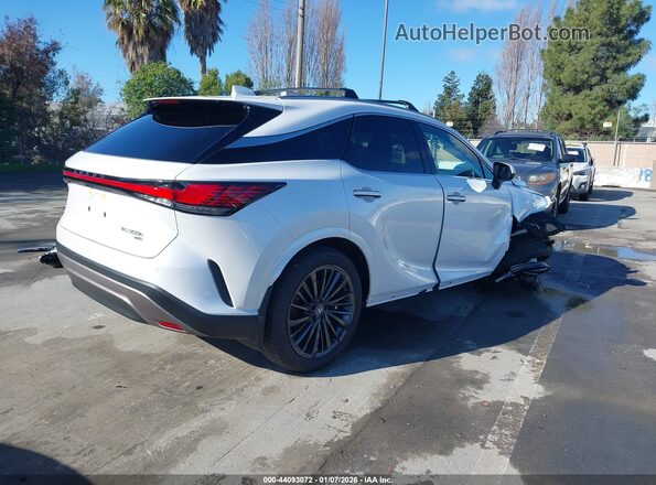 2T2BBMCA4SC097383 2025 LEXUS RX 350H White Tył prawy