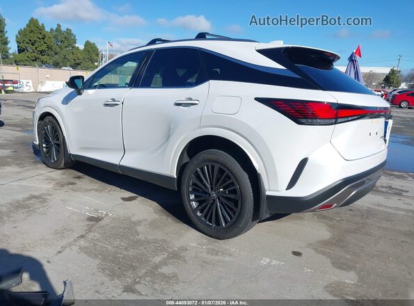 2T2BBMCA4SC097383 2025 LEXUS RX 350H White Tył lewy