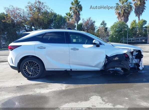 2T2BBMCA4SC097383 2025 LEXUS RX 350H White Widok wnętrza 360 stopni