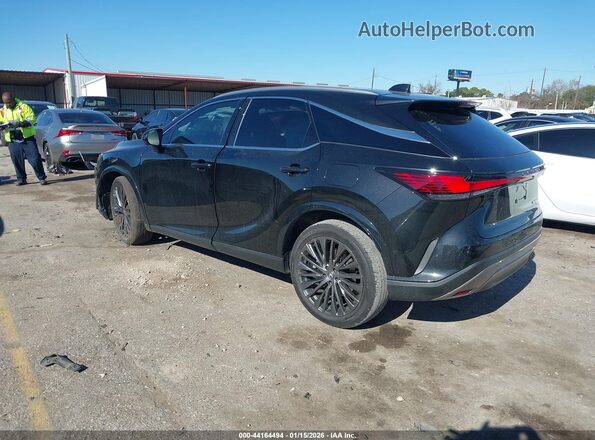 2T2BBMCA6SC092119 2025 LEXUS RX 350H Black Trasero izquierdo