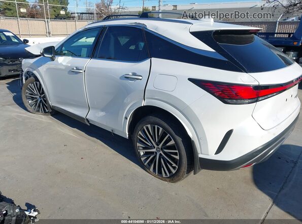 2T2BBMCA8SC070705 2025 LEXUS RX 350H White Задня ліва чверть