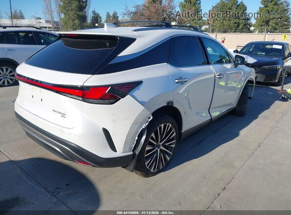 2T2BBMCA8SC070705 2025 LEXUS RX 350H White Задня права чверть