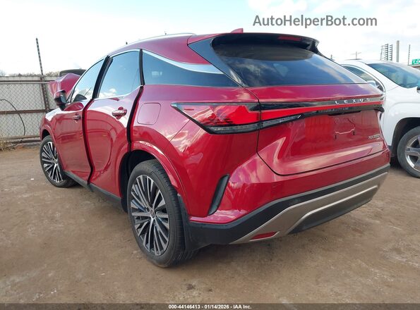 2T2BBMCA9RC030160 2024 LEXUS RX 350H Red Rear left