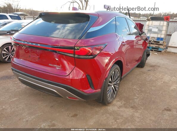 2T2BBMCA9RC030160 2024 LEXUS RX 350H Red Rear right