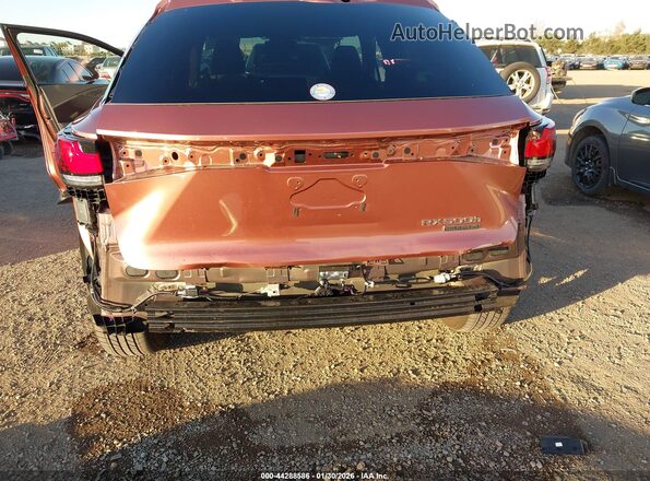 2T2BCMEA0RC013404 2024 LEXUS RX 500H Orange Widok z przodu