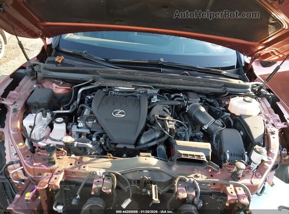 2T2BCMEA0RC013404 2024 LEXUS RX 500H Orange Widok z tyłu