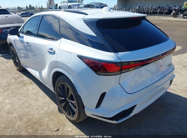2T2BCMEA0RC014729 2024 LEXUS RX 500H White უკანა მარცხენა