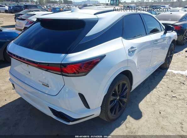 2T2BCMEA0RC014729 2024 LEXUS RX 500H White უკანა მარჯვენა
