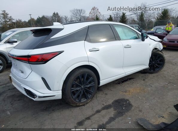 2T2BCMEA6RC012905 2024 LEXUS RX 500H White უკანა მარჯვენა