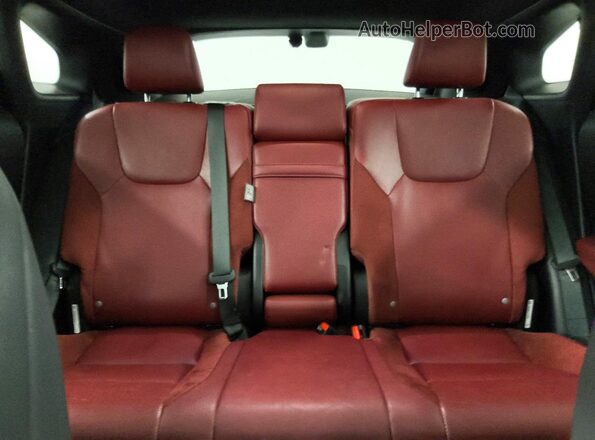 2T2BCMEA7PC005734 2023 LEXUS RX Gray Rear seats view