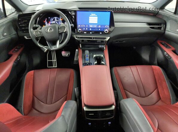 2T2BCMEA7PC005734 2023 LEXUS RX Gray Dashboard view