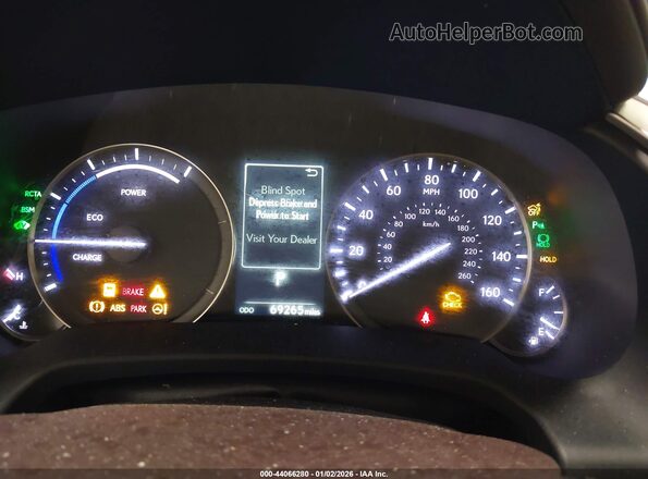 2T2BGMCA3HC017209 2017 LEXUS RX 450H Black Հետևի նստատեղերի տեսք