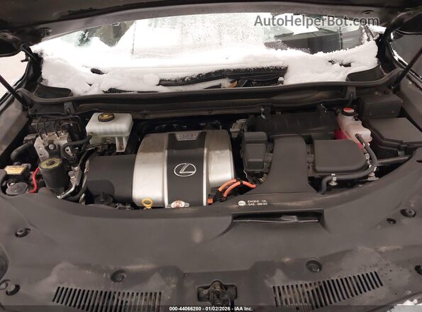 2T2BGMCA3HC017209 2017 LEXUS RX 450H Black Հետևի տեսք