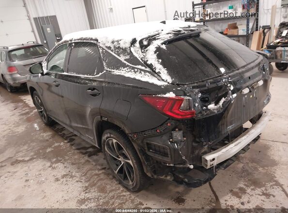 2T2BGMCA3HC017209 2017 LEXUS RX 450H Black Հետևի ձախ