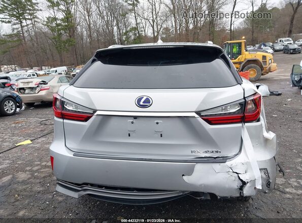 2T2BGMCA4GC001812 2016 LEXUS RX 450H Silver 