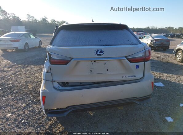 2T2BGMCA4HC019776 2017 LEXUS RX 450H Beige 
