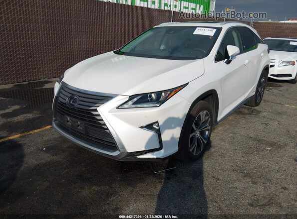 2T2BGMCA5JC022997 2018 LEXUS RX 450H White Przód lewy