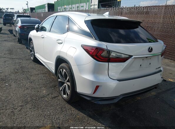 2T2BGMCA5JC022997 2018 LEXUS RX 450H White Tył lewy